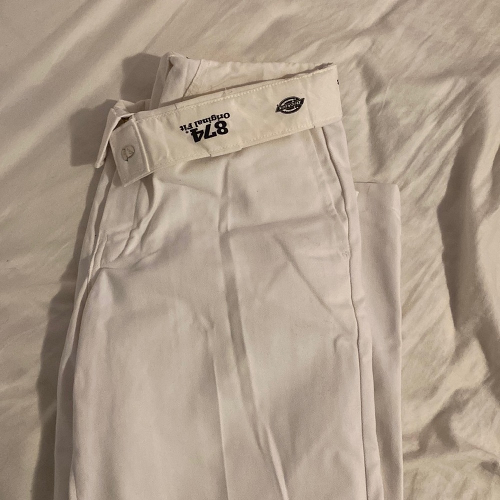White Dickies 874